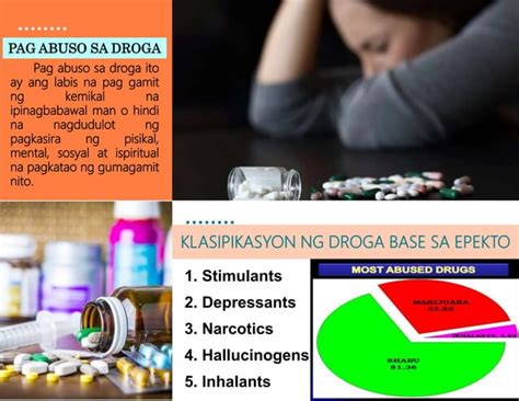 Mga Ipinagbabawal na Gamot (Droga), Alak, at Pagsusugal (1 ng .